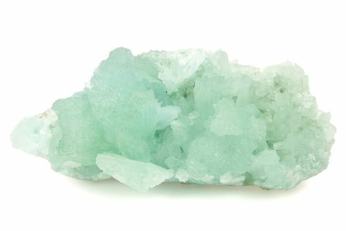 Blue-Green Aragonite Aggregation - Wenshan Mine, China #291007